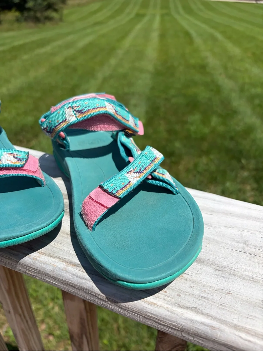 Teva Toddler Hurricane XLT 2 Sandal - Unicorn Waterfall- 1019390C Size 3